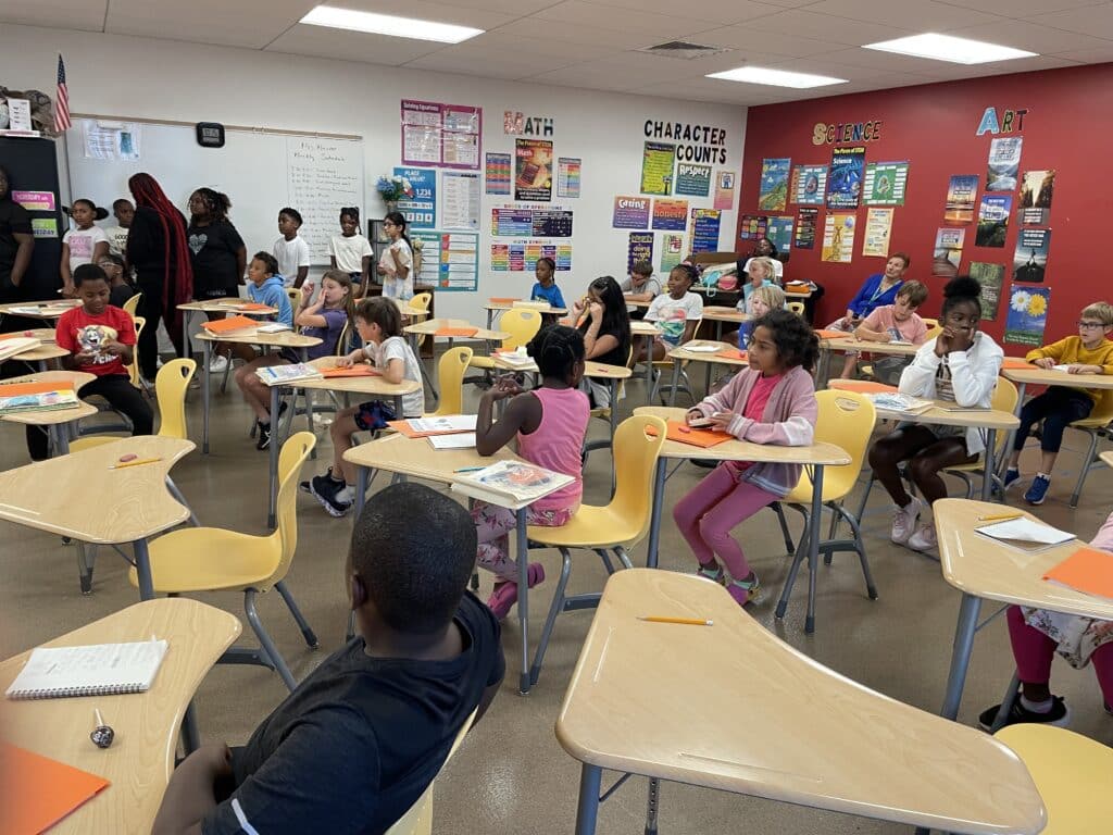 Gifford Elementary class